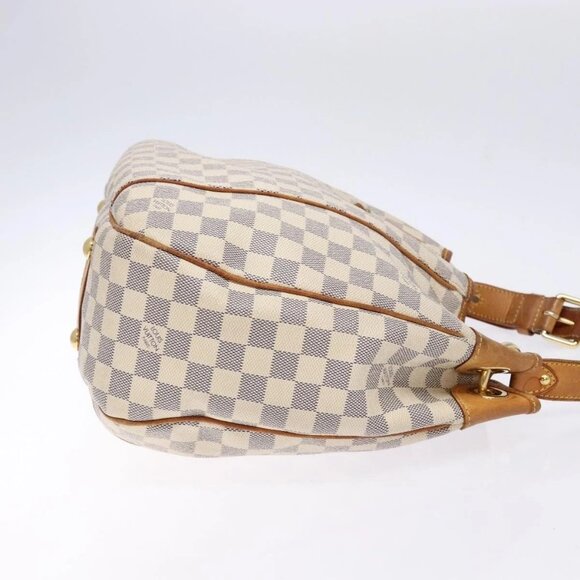 LOUIS VUITTON Damier Azur Galliera PM Shoulder Bag N55215 LV Auth fm4849 - Picture 6 of 16